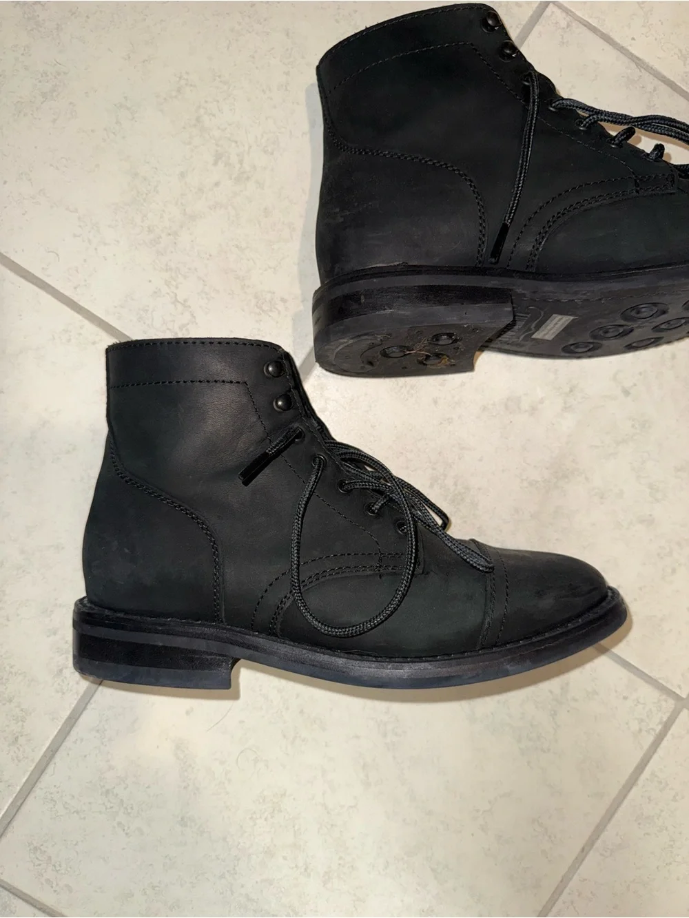 Thursday Boot Company Men's Black Matte Captain Boots